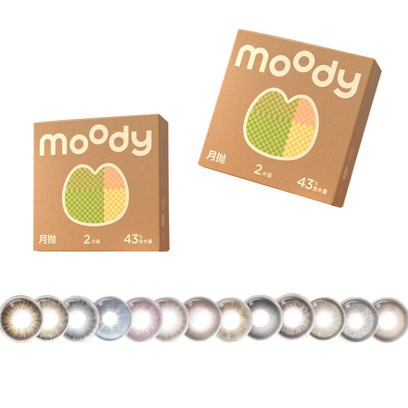 Moody精选系列月抛2片装
