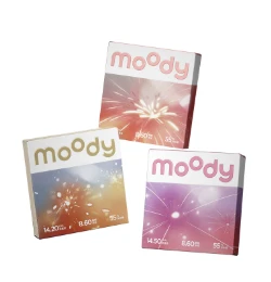 中国台湾Moody|闪烁烟花系列|日抛|10片装